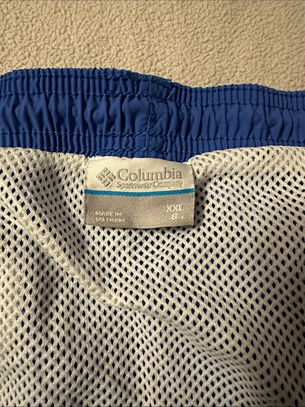 Men’s Columbia PFG swim trunks